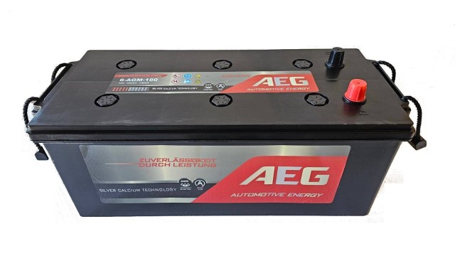ΜΠΑΤΑΡΙΑ 6-AGM-180 AEG AGM START-STOP 180AH 1000A/EN