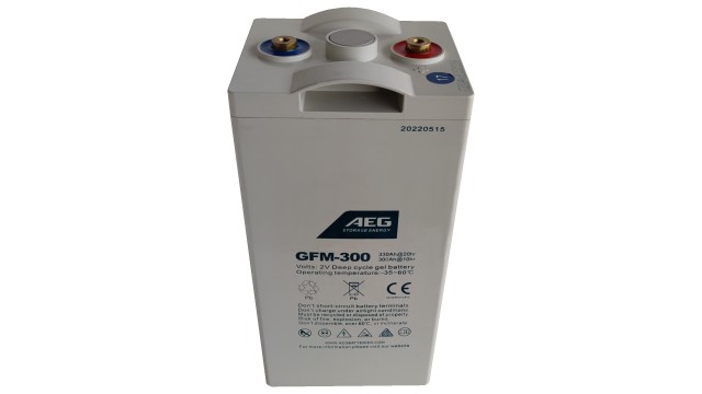 ΣΤΟΙΧΕΙΟ AEG STORAGE GFM-300 ΒΑΘΕΙΑΣ ΕΚΦΟΡΤΙΣΗΣ VRLA GEL 2V330AH c20