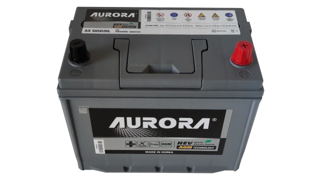 ΜΠΑΤΑΡΙΑ AXS65D26L AURORA AGM ( made by AtlasBX )