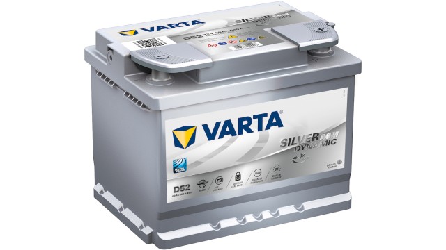 ΜΠΑΤΑΡΙΑ D52 VARTA SILVER DYNAMIC AGM 60AH