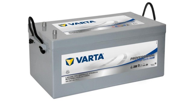 ΜΠΑΤΑΡΙΑ LAD260 VARTA DEEP CYCLE AGM 260AH