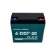 ΜΠΑΤΑΡΙΑ 6-DZF-20 CHILWEE VRLA GEL 12V 20AH c2