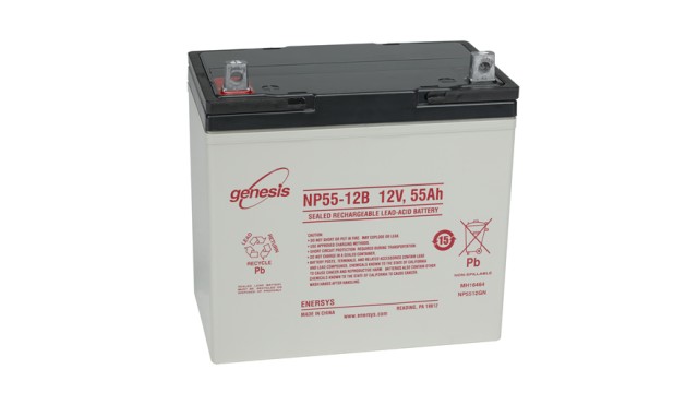 ΜΠΑΤΑΡΙΑ NP55-12 GENESIS VRLA AGM by ENERSYS