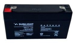 ΜΠΑΤΑΡΙΑ SPA6-1,3 SUNLIGHT VRLA AGM