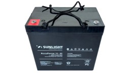 ΜΠΑΤΑΡΙΑ ACCUFORCE 12V55AH SUNLIGHT VRLA AGM