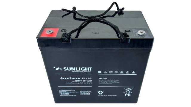 ΜΠΑΤΑΡΙΑ ACCUFORCE 12V55AH SUNLIGHT VRLA AGM