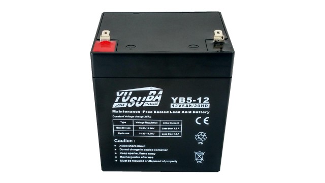 ΜΠΑΤΑΡΙΑ 12V5AH YUSUBA VRLA AGM