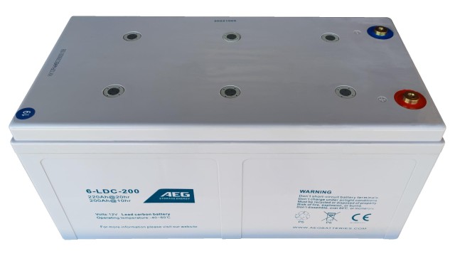 ΜΠΑΤΑΡΙΑ 6-LDC-200 AEG CARBON 12V260AH c100