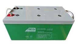 ΜΠΑΤΑΡΙΑ 6-LDC-260 AEG CARBON 12V 260AH c10 / 320AH C100