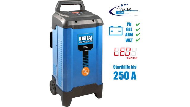 GUEDE GDB 24V / 12V-250 ΑΥΤΟΜΑΤΟΣ ΦΟΡΤΙΣΤΗΣ ΜΠΑΤΑΡΙΩΝ-ΕΚΚΙΝΗΤΗΣ