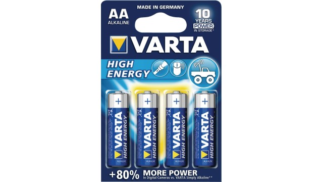 ΜΠΑΤΑΡΙΑ AA 4906 VARTA HIGH ENERGY (4 τεμάχια)