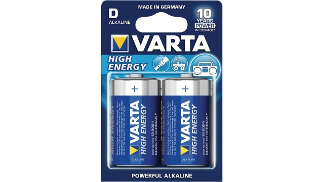 ΜΠΑΤΑΡΙΑ D 4920 VARTA HIGH ENERGY (2 τεμάχια)