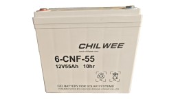 ΜΠΑΤΑΡΙΑ 6-CNF-55 CHILWEE SOLAR GEL 12V 55AH C10, 65AH c100