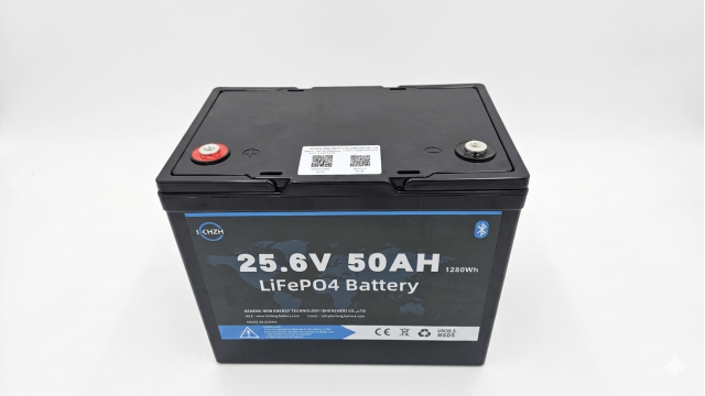 ΜΠΑΤΑΡΙΑ KEHENG ΛΙΘΙΟΥ LiFePO4 LFP(L24050)BT | 25.6V 50AH ME BLUETOOTH