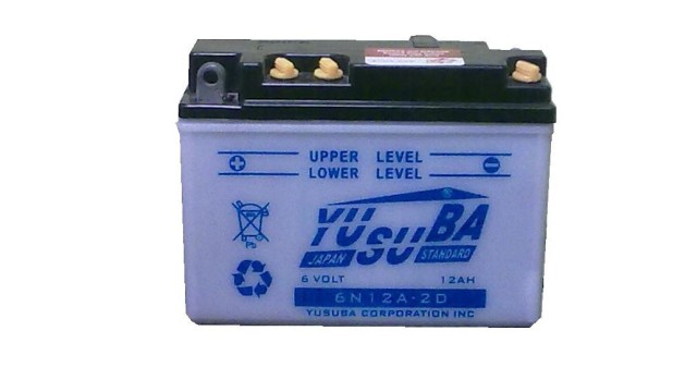 ΜΠΑΤΑΡΙΑ 6N12A-2D YUSUBA 6V 12AH
