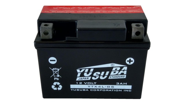 ΜΠΑΤΑΡΙΑ YTX4L-BS YUSUBA 12V 3AH