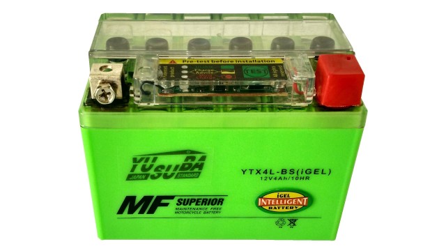 ΜΠΑΤΑΡΙΑ YTX4L-BS YUSUBA GEL  12V 4AH