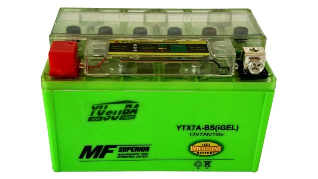 ΜΠΑΤΑΡΙΑ YTX7A-BS YUSUBA GEL  12V 7AH