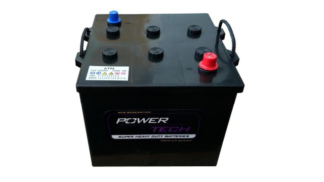 6TN ΜΠΑΤΑΡΙΑ POWERTECH 100AH ΤΕΤΡΑΓΩΝΗ ΣΤΡΑΤΟΥ