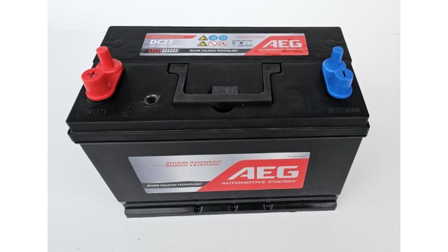 ΜΠΑΤΑΡΙΑ DC27 AEG MARINE 100AH 760A ΓΙΑ ΕΚΚΙΝΗΣΗ ΚΑΙ ΒΑΘΕΙΑ ΕΚΦΟΡΤΙΣΗ