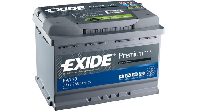 ΜΠΑΤΑΡΙΑ EA770 EXIDE PREMIUM 77AH