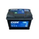 ΜΠΑΤΑΡΙΑ EB602 EXIDE EXCELL 60AH