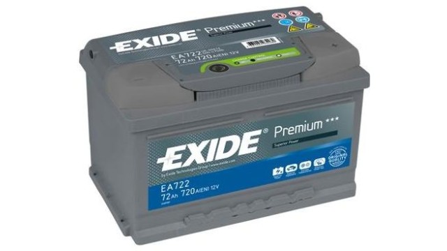 ΜΠΑΤΑΡΙΑ EA722 EXIDE PREMIUM 72AH