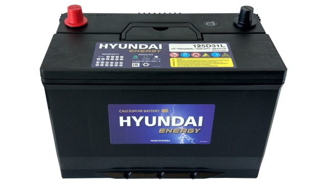 ΜΠΑΤΑΡΙΑ HYUNDAI ENERGY 125D31L