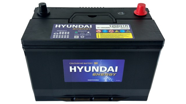 ΜΠΑΤΑΡΙΑ HYUNDAI ENERGY 125D31R