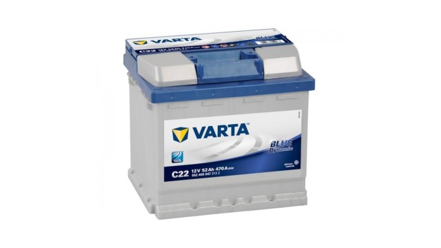 ΜΠΑΤΑΡΙΑ C22 VARTA BLUE DYNAMIC 52AH