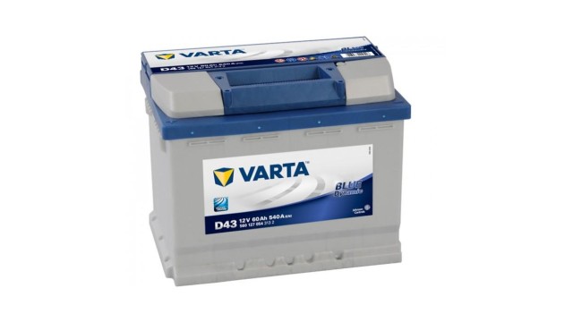 ΜΠΑΤΑΡΙΑ D43 VARTA BLUE DYNAMIC 60AH
