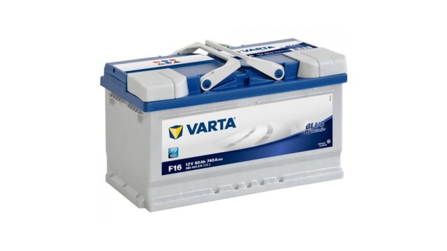 ΜΠΑΤΑΡΙΑ F16 VARTA BLUE DYNAMIC 80AH